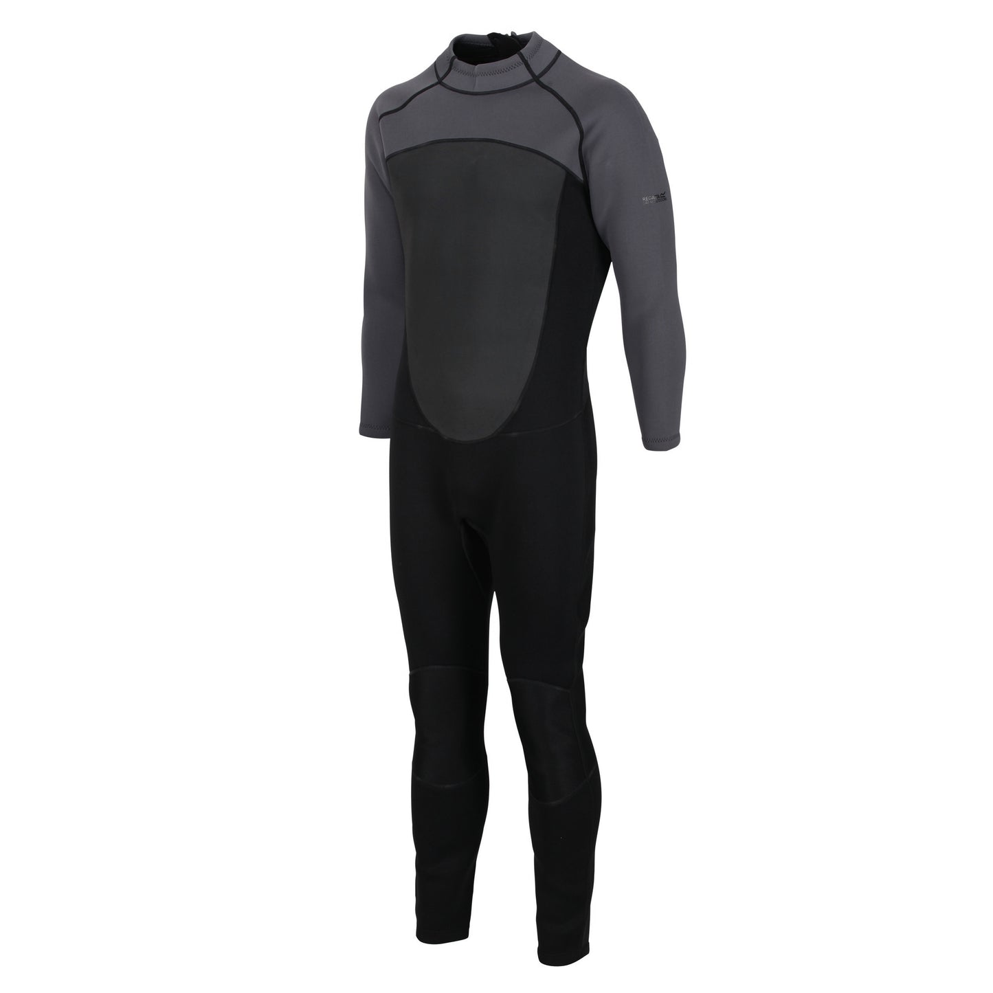 Men's Full Wetsuit - Black Dark Grey