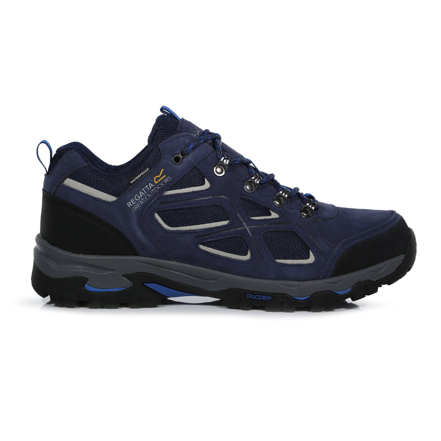 Tebay Waterproof Low Walking Shoes - Navy Oxford Blue