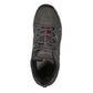 Tebay Waterproof Low Walking Shoes - Dark Grey Dark Red