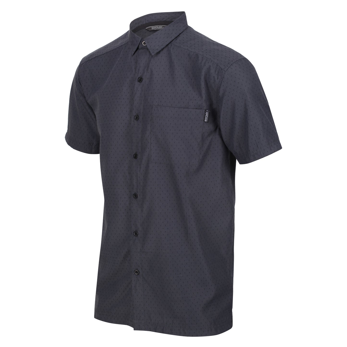 Men's Mindano VI Short Sleeve Shirt - India Grey Print